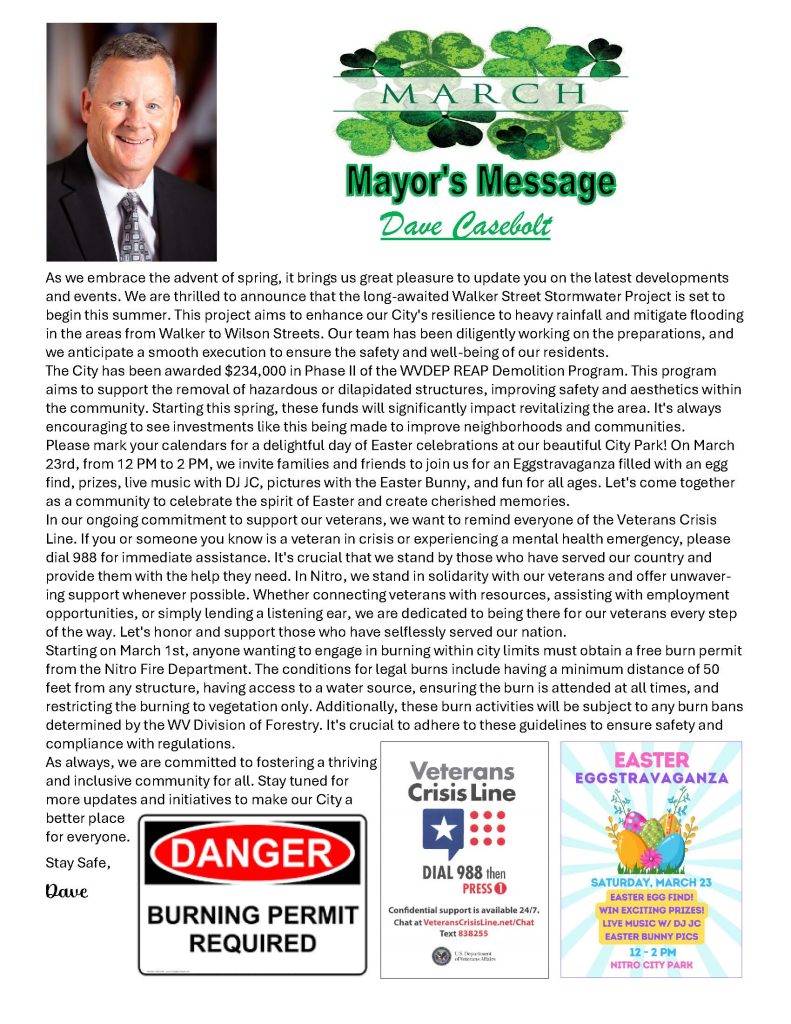 MSF Newsletter MAR 2024 Page 1